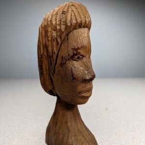 Vintage Kenyan Wooden Sculpture